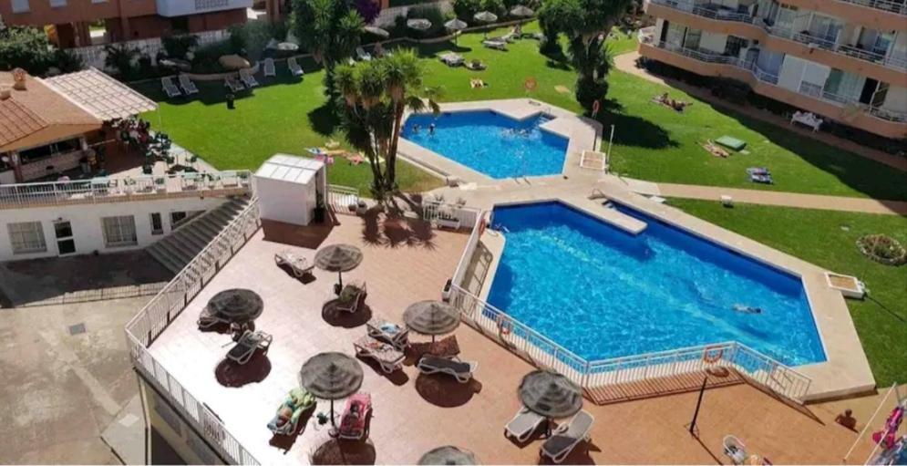 Saltillo Alto Gray Studio. Vistas Al Mar Y Piscina Torremolinos Dış mekan fotoğraf