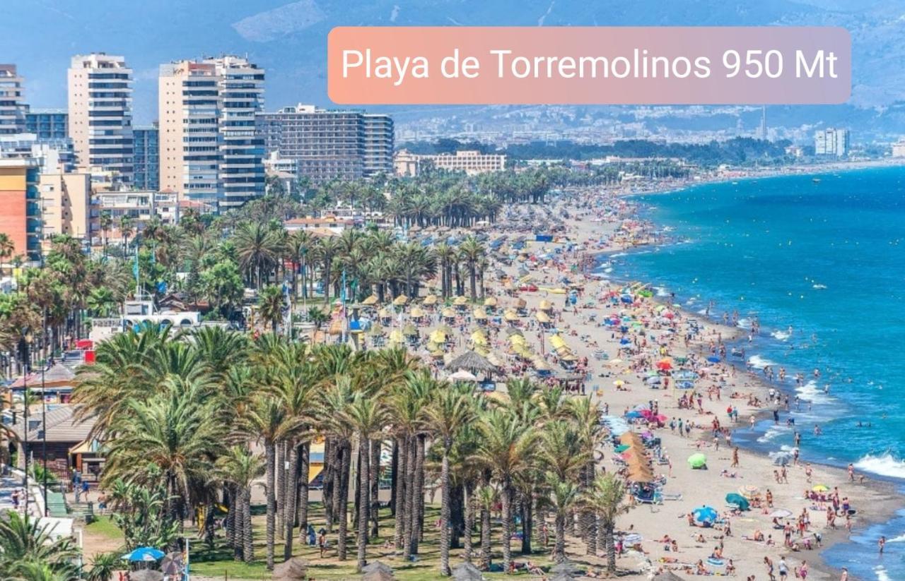 Saltillo Alto Gray Studio. Vistas Al Mar Y Piscina Torremolinos Dış mekan fotoğraf